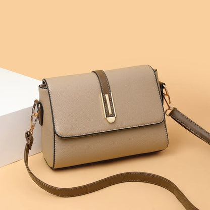 PU Leather Crossbody Bag Women Small Shoulder Handbag