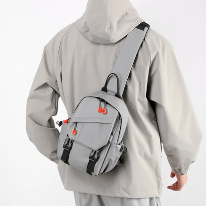 Men's Outdoor Sports Sling Bag – Multi-Pocket Chest Pack