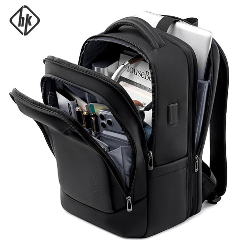 Business Laptop Backpack with USB Port – 17 Inch, Waterproof, Large Capacity