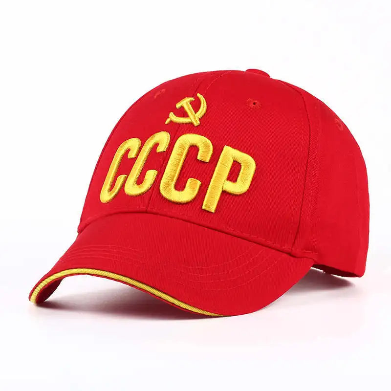 CCCP USSR Baseball Cap – Russian Emblem Embroidery Snapback