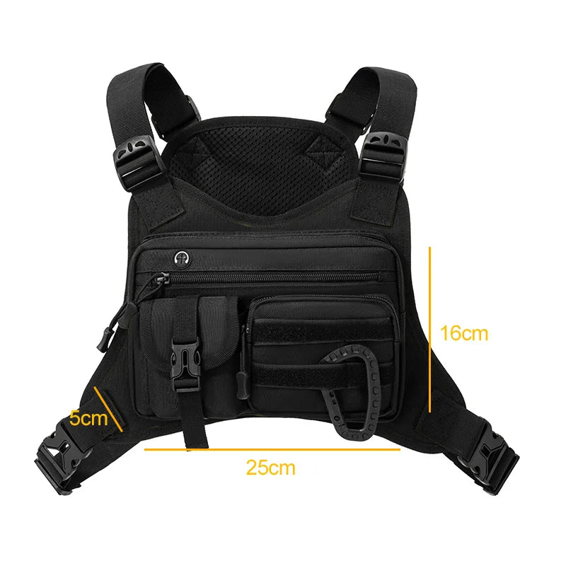 Tactical Chest Rig Bag – Front Pack for Men & Women