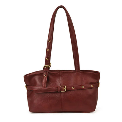 Cross-Border Large-Capacity Retro Bag Women S Autumn Winter Versatile Casual Shoulder Messenger
