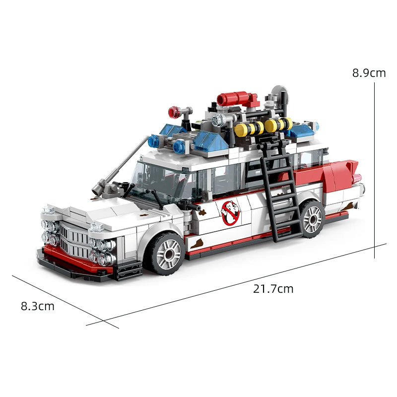 Ghostbusters Ecto-1 Car Building Blocks – 562pcs MOC Brick Set