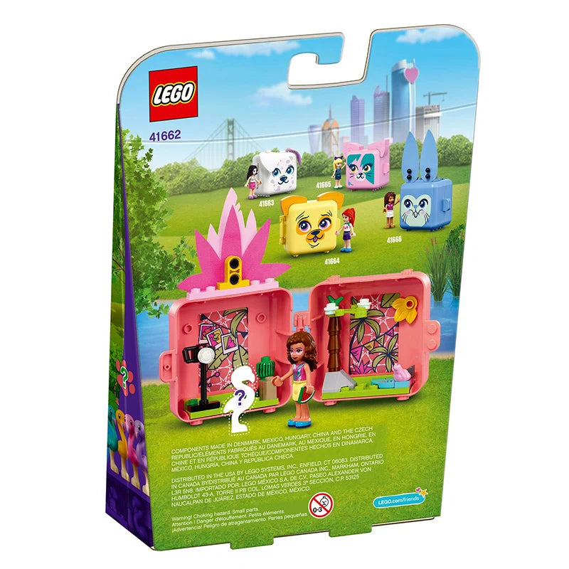 LEGO Friends 41662 Olivia's Flamingo Cube – 41 Pieces, Ages 6+