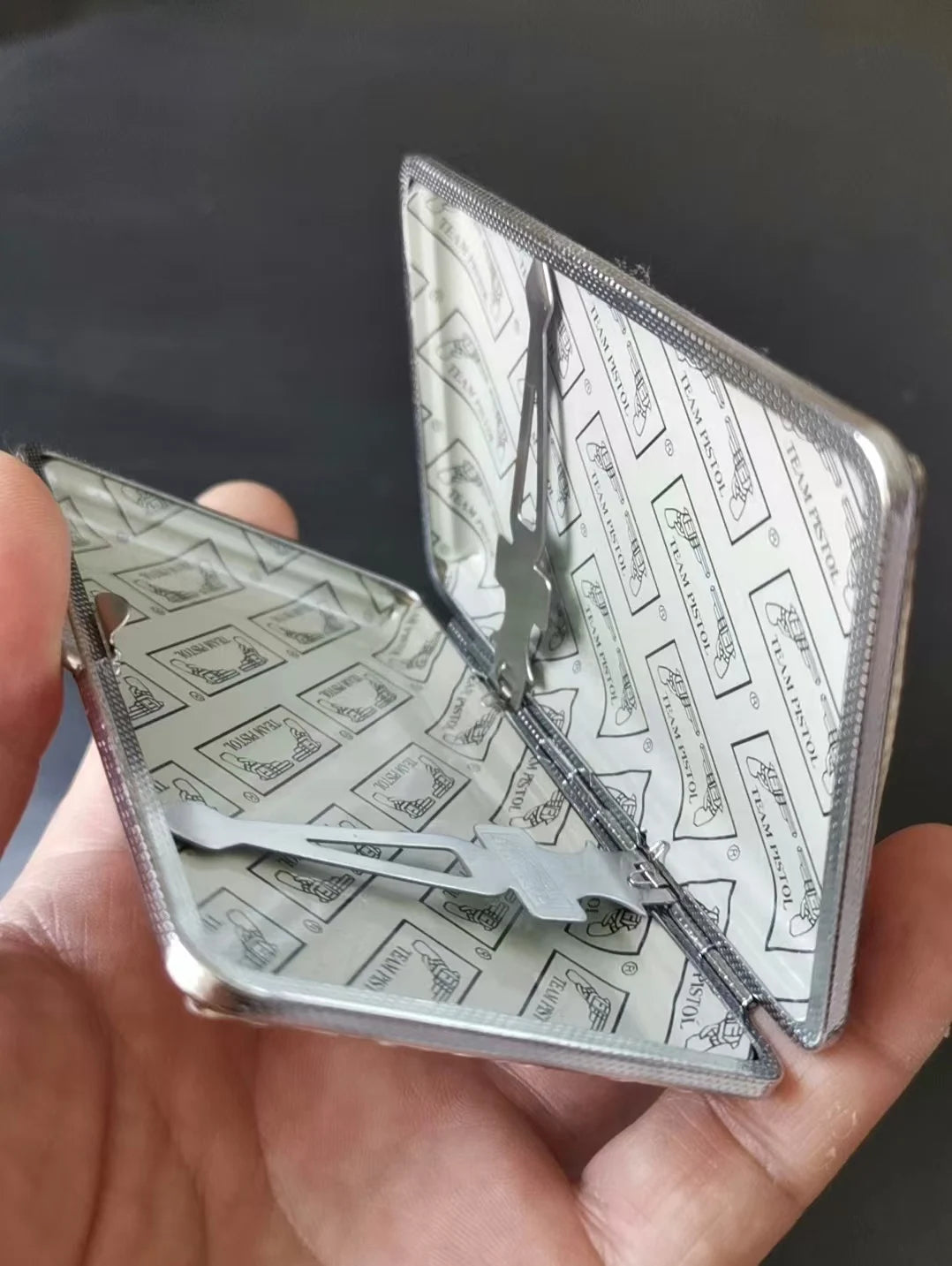 Python Snake Skin Cigarette Case – Genuine Leather Ultra-Thin Holder