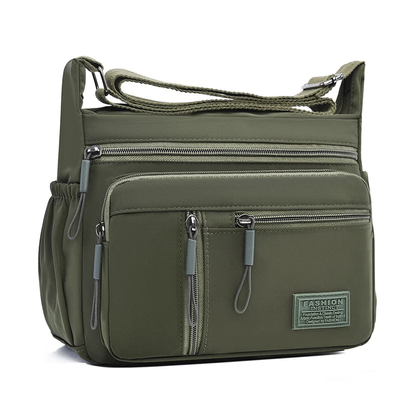 Women's Crossbody Bag – Waterproof Multi-Pocket Shoulder Bag