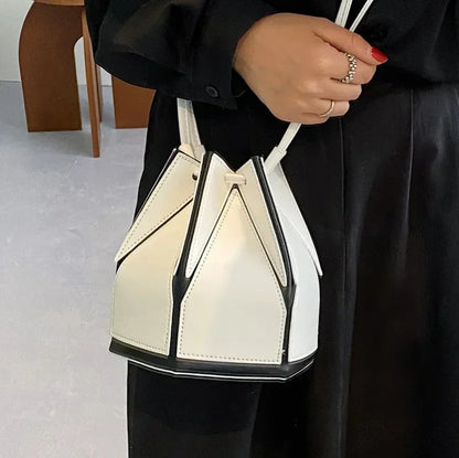 Women's Foldable Bucket Bag – Multifunctional Crossbody Purse