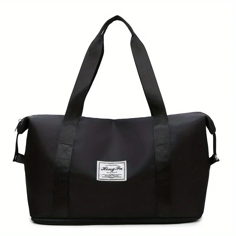 Women's Lightweight Nylon Duffle Bag for Gym & Travel