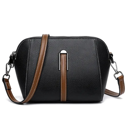 Soft Leather Shell Crossbody Bag – Women's Shoulder Purse