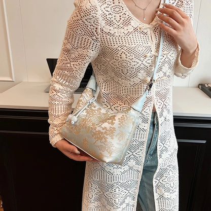 Chinese Embroidery Handbag – Versatile Shoulder & Tote Bag