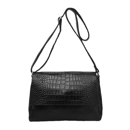 Alligator Genuine Leather Shoulder Bag – European Designer Style