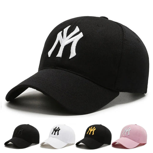 Embroidered Letter Baseball Cap – Unisex Snapback Hat