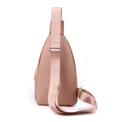 Women's Crossbody Chest Bag – Nylon Sling Shoulder Bag