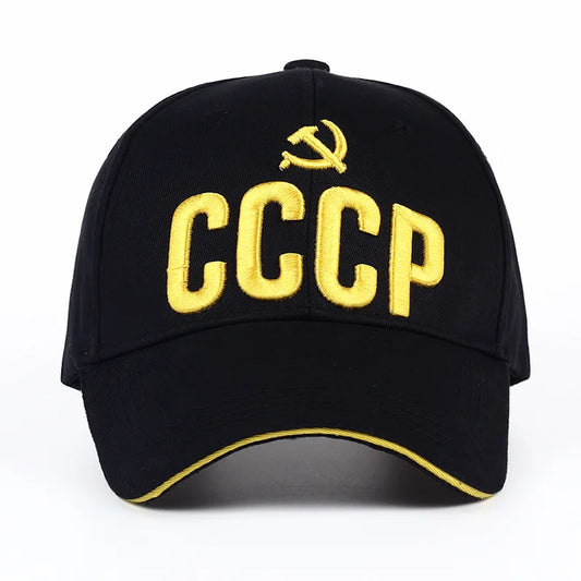 CCCP USSR Baseball Cap – Russian Emblem Embroidery Snapback