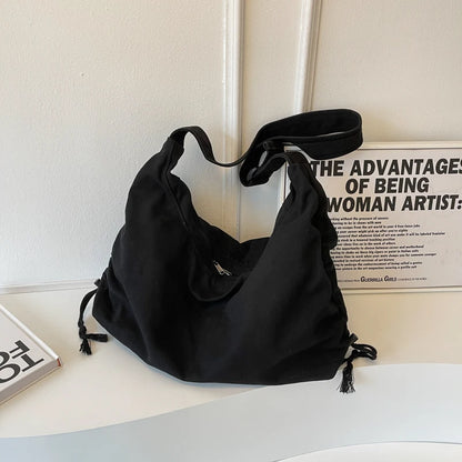 Large Capacity Canvas Shoulder Bag for Women
