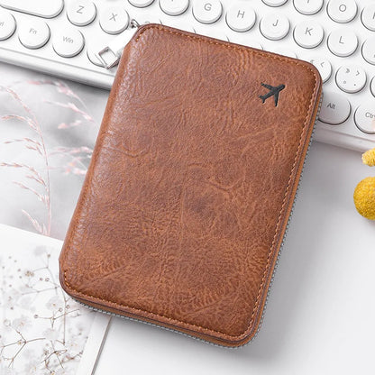RFID Blocking Passport Wallet & Travel Document Holder