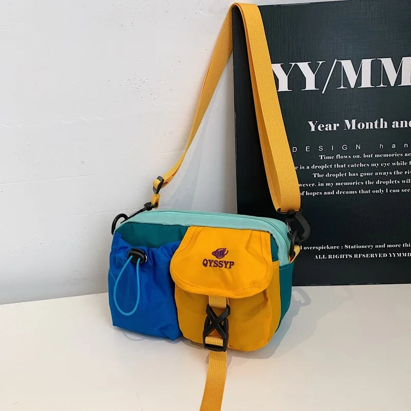 Women Crossbody Bags Multi Pocket Shoulder Casual Sporty Utility Style Comfortable Versatile Travel