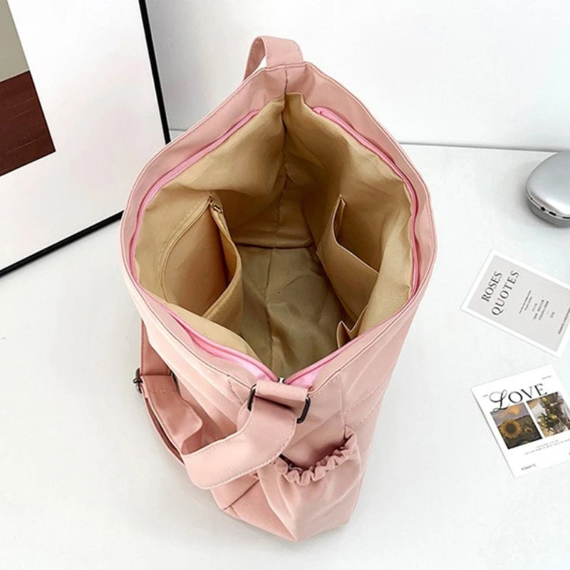 Women's Nylon Hobo Crossbody Bag – Large Capacity Shoulder Tote