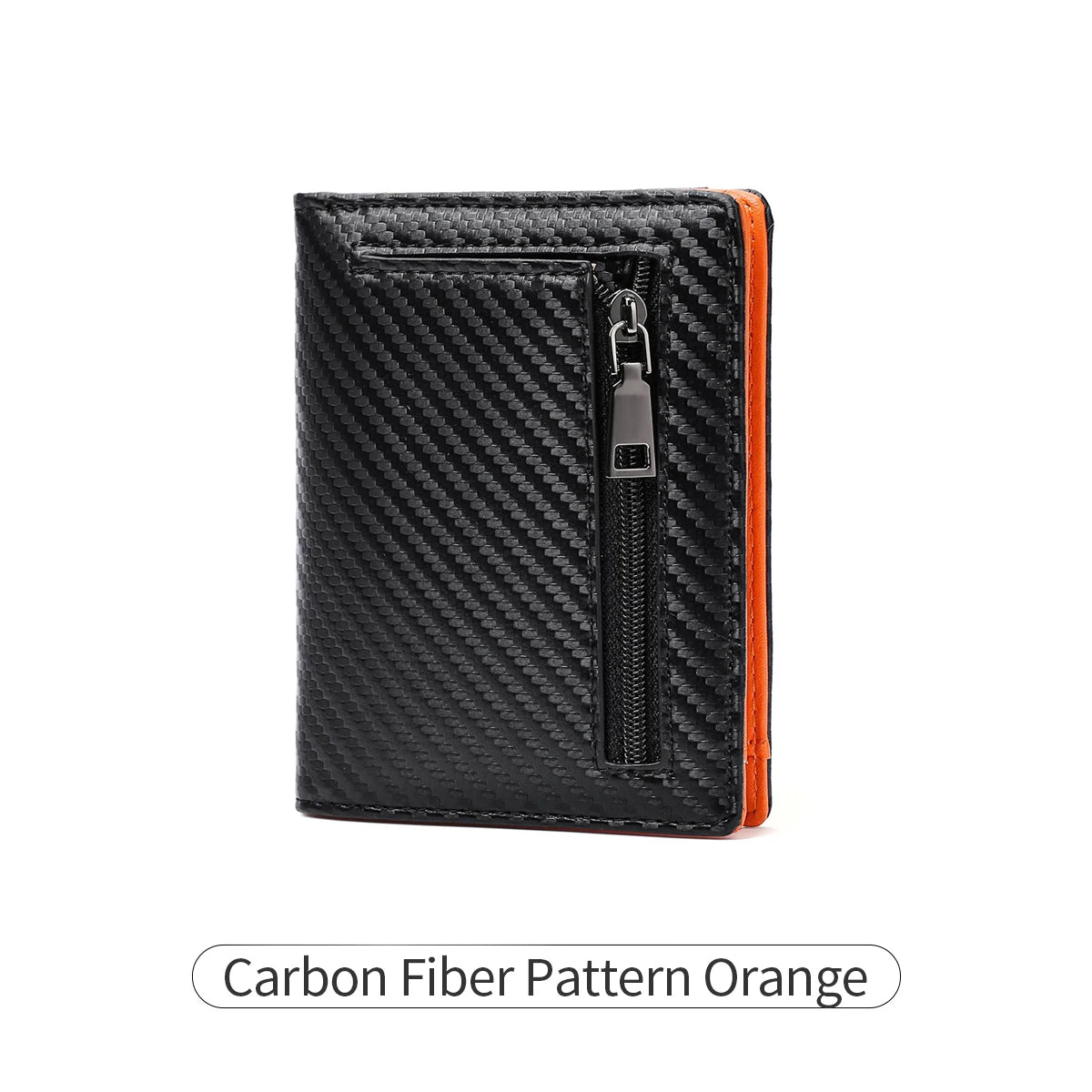 RFID Blocking Carbon Fiber Bifold Wallet for Men