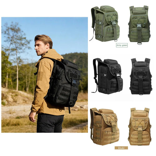 35L Tactical Backpack – Men's Military Hiking & Outdoor Bag