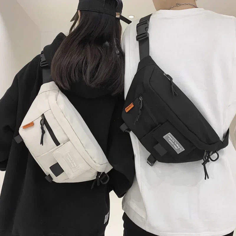 Nylon Chest Pack & Waist Bag – Unisex Outdoor Fanny Pack