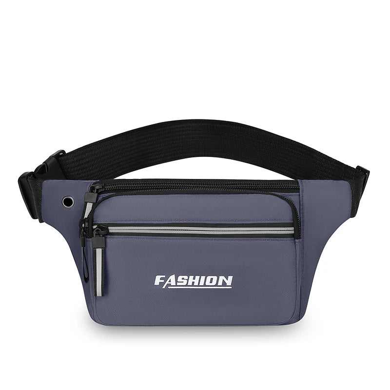 Sports Waist Bag & Chest Pack – Multi-Pocket Fanny Pack