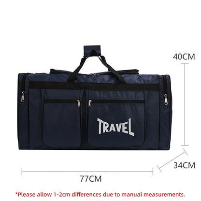 Large Capacity Foldable Travel Bag – Waterproof Duffle