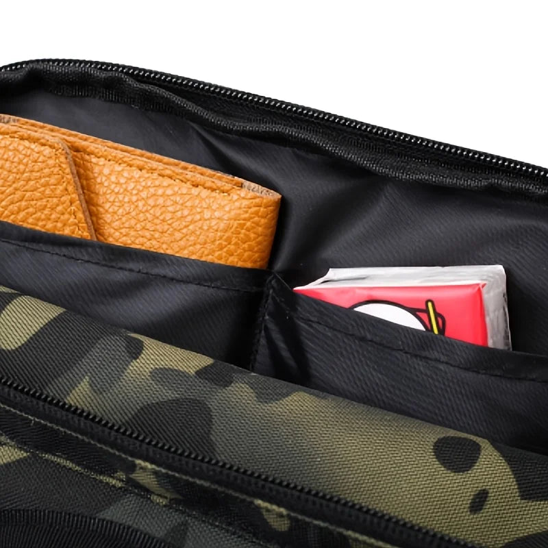 Tactical MOLLE Chest Rig Vest Bag – Airsoft Hunting Shoulder Pack