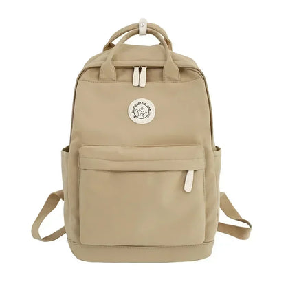 Waterproof Nylon Backpack for Women – School & Travel