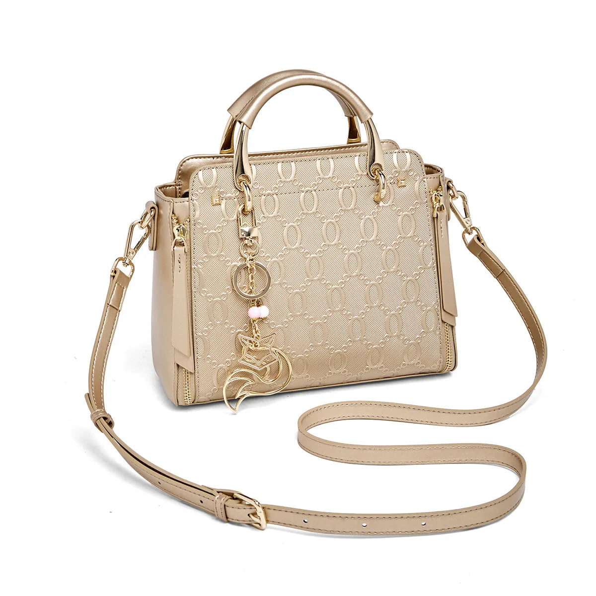 Foxer Brand Cowhide Leather Women S Handbag Shoulder Bag Luxury Design Female Crossbody Elegant Tote