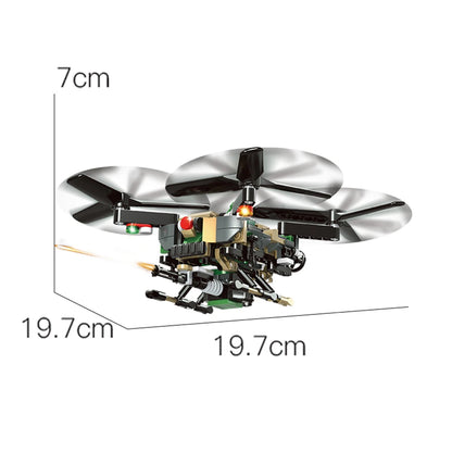 Modern Military Building Blocks Set – UAV Drone, Robotic Dog, Tank & More