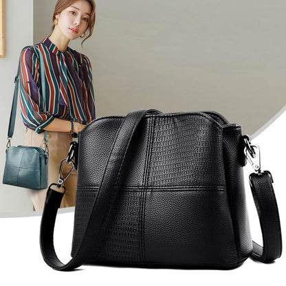 Soft Leather Crossbody Bag for Women – Stylish Shoulder Purse
