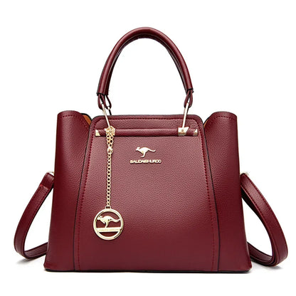 Large Capacity Leather Tote Bag for Women