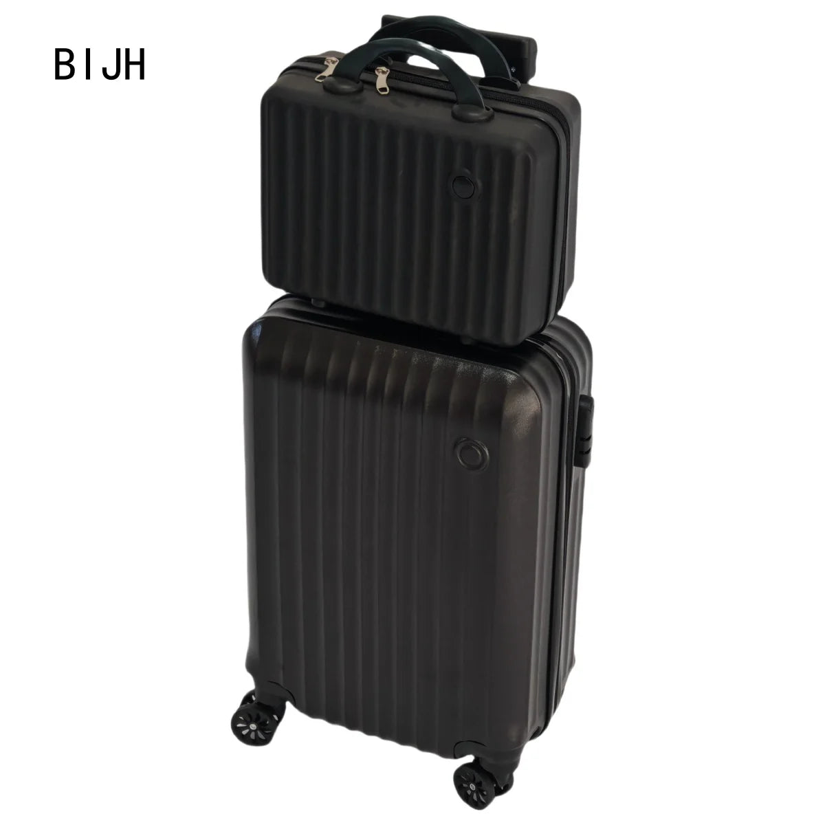 2-Piece Luggage Set – 20" Trolley Suitcase & 14" Carry-On Bag
