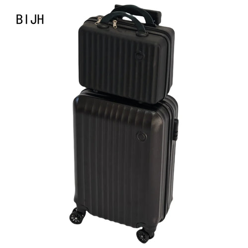 2-Piece Luggage Set – 20" Trolley Suitcase & 14" Carry-On Bag