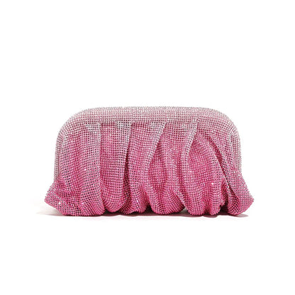 Crystal Evening Clutch Bag – Women's Diamond Party Purse