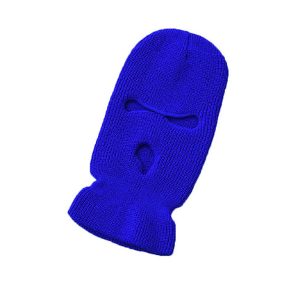 Balaclava Ski Mask – Full Face Cover, 3-Hole Windproof Knit Hat