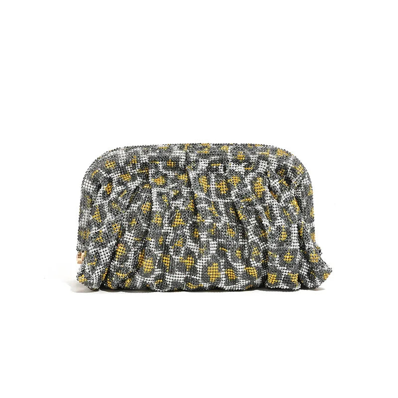 Crystal Evening Clutch Bag – Women's Diamond Party Purse