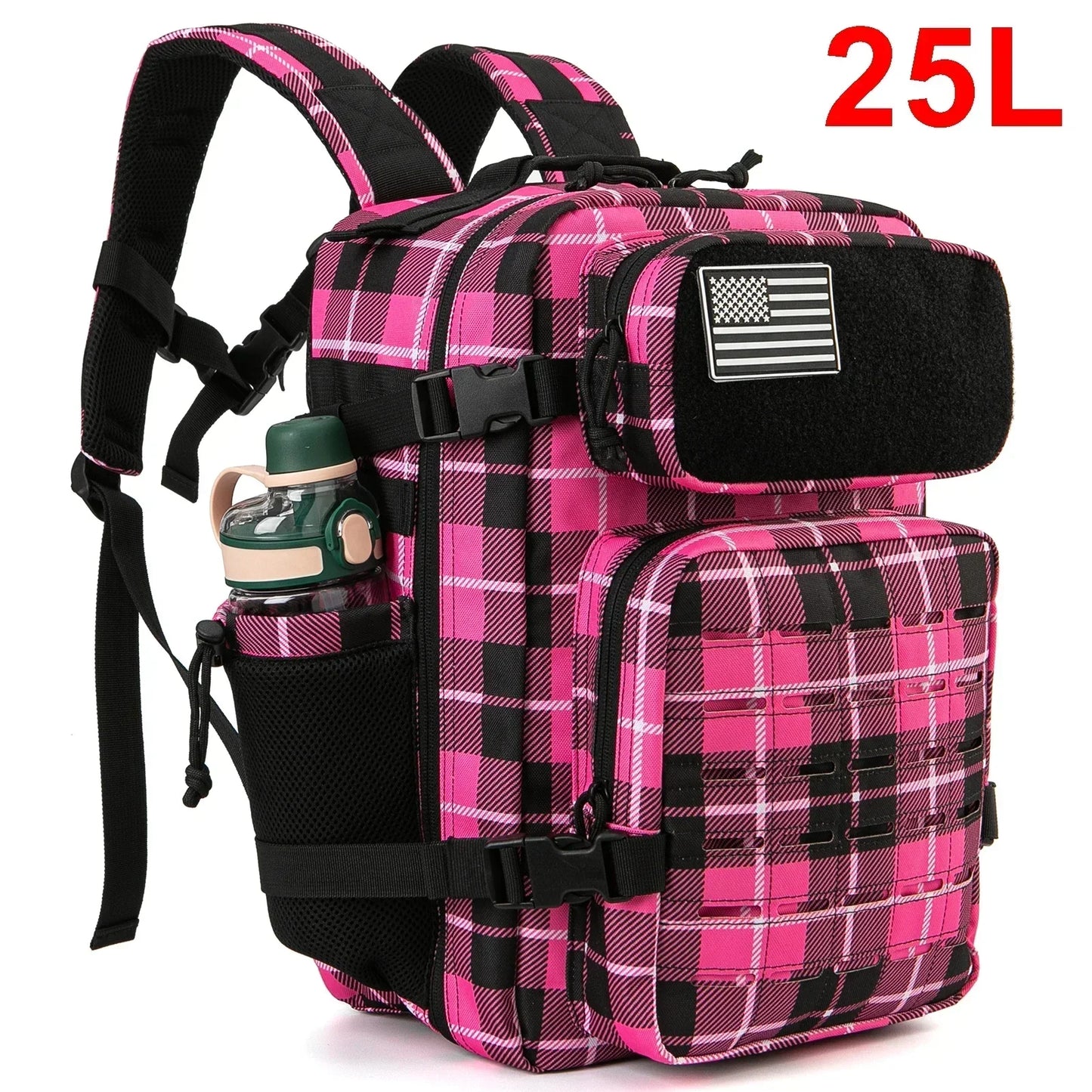 Tactical Backpack with MOLLE System & Dual Cup Holders