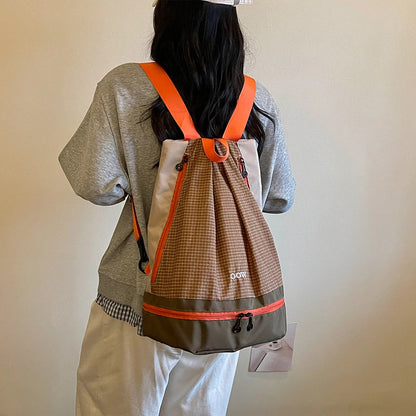 Large Capacity Gym Backpack with Shoe Compartment