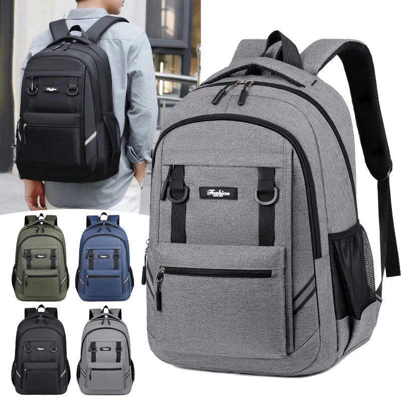 Waterproof Multi-Pocket Backpack for Men & Women