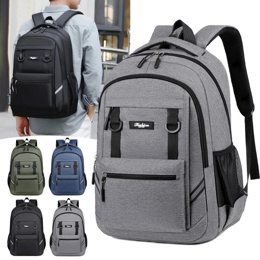 Waterproof Multi-Pocket Backpack for Men & Women