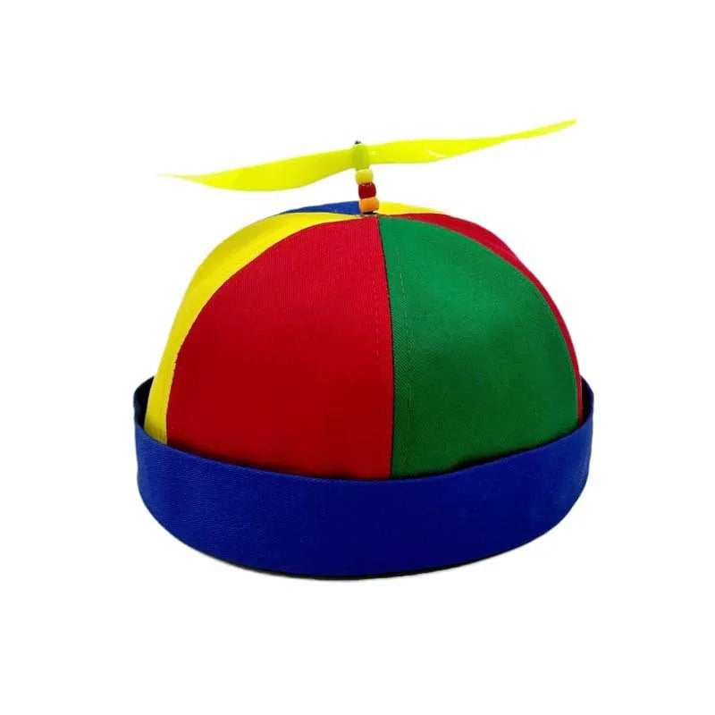 Colorful Propeller Beanie Hat – Fun Helicopter Cap for Adults & Teens