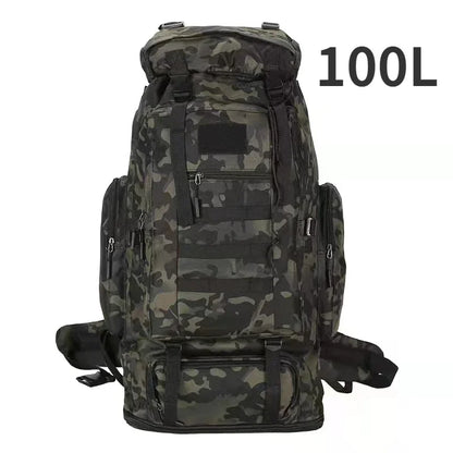 Tactical Backpack 80L/100L – Military Hiking & Camping Bag