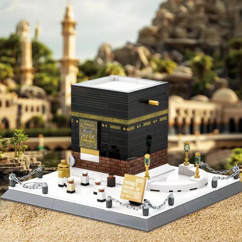 Kaaba Mecca Mosque Building Block Model – 446 Pieces