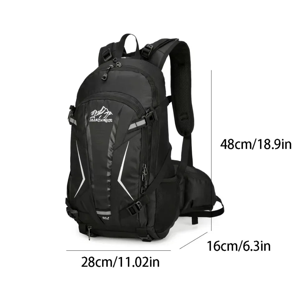 30L Hiking Backpack with Rain Cover – Lightweight Outdoor Rucksack