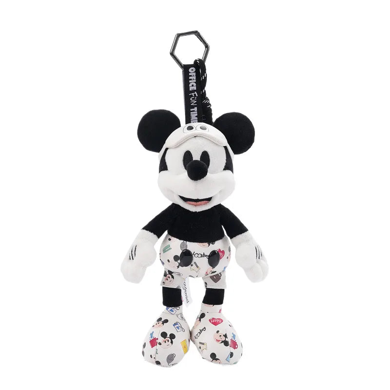 Mickey & Friends Plush Keychain Pendant – Cute Stuffed Doll