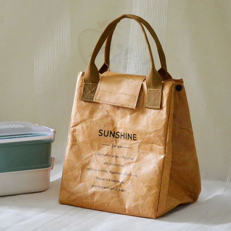Insulated Lunch Bag – Large Capacity Tote with Top Handle