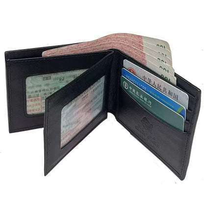 Stingray Leather Tiger Pattern Bifold Wallet for Men