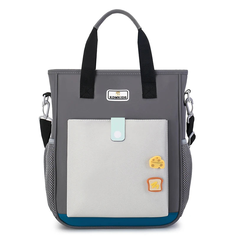 3-in-1 Girls School Bag – Large Waterproof Nylon Backpack & Crossbody Tote